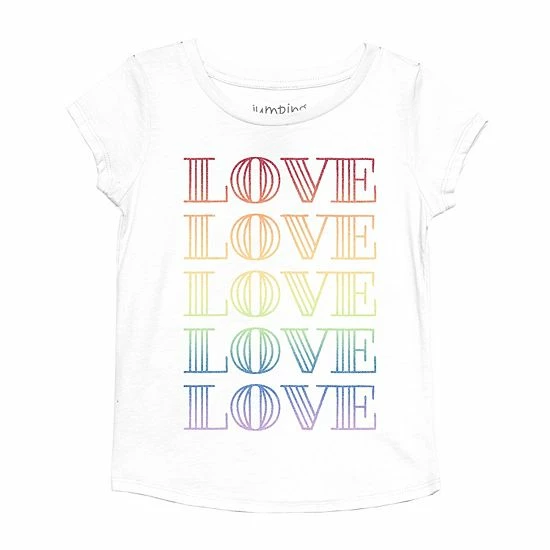 Girls 4-6x Jumping Beans® "Love" Pride Graphic Tee Girls 4-6x Jumping Beans® "Love" Pride Graphic Tee -Jumping Beans shop unnamed file 5876