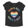 Girls 4-6x Jumping Beans® "Sun's Out, Love's Out" Pride Graphic Tee
