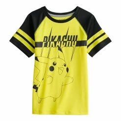 Boys 4-12 Jumping Beans® Pokémon Pikachu Striped Graphic Tee