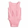 Baby Girl Jumping Beans® Adaptive Tank Bodysuit White