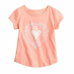Toddler Girl Jumping Beans® Shirttail-Hem Graphic Tee Dancing Unicorn Pink -Jumping Beans shop unnamed file 5949