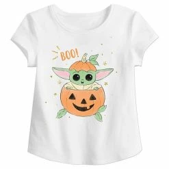 Toddler Girl Jumping Beans® The Mandalorian Grogu Aka Baby Yoda "Boo!" Halloween Graphic Tee