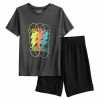 Boys 4-12 Jumping Beans® Active Graphic Tee & Shorts Set Gray Skateboards