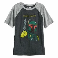 Boys 4-12 Jumping Beans® Boba Fett Raglan Graphic Tee