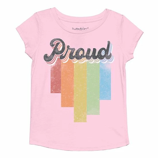 Girls 4-6x Jumping Beans® "Proud" Pride Graphic Tee Girls 4-6x Jumping Beans® "Proud" Pride Graphic Tee -Jumping Beans shop unnamed file 6031