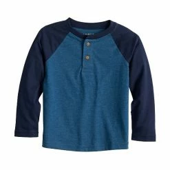 Toddler Boy Jumping Beans® Long Sleeve Raglan Henley Tee Burgundy -Jumping Beans shop unnamed file 612
