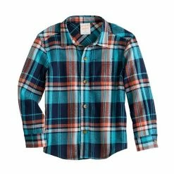 Toddler Boy Jumping Beans® Flannel Plaid Shirt Red Black -Jumping Beans shop unnamed file 64