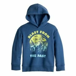 Boys 4-8 Jumping Beans® Fleece Pullover Graphic Hoodie Monster Green