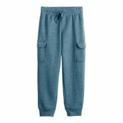Boys 4-12 Jumping Beans® Fleece Cargo Jogger Pants In Regular, Slim, & Husky Exquiste Blue -Jumping Beans shop unnamed file 67