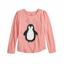 Girls 4-12 Jumping Beans® Puff-Sleeve Tee Flippy Cat -Jumping Beans shop unnamed file 686