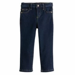 Toddler Boy Jumping Beans® Straight Fit Jeans Dark Wash Solid