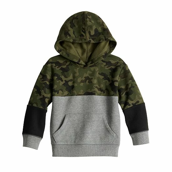 Toddler Jumping Beans® Colorblock Fleece Hoodie Textured Camo Toddler Jumping Beans® Colorblock Fleece Hoodie Textured Camo -Jumping Beans shop unnamed file 715