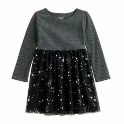 Girls 4-12 Jumping Beans® Ribbed Tutu Skirt Dress Gray Star -Jumping Beans shop unnamed file 803