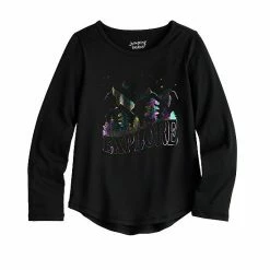 Girls 4-12 Jumping Beans® Long Sleeve Shirttail Active Graphic Tee Navy -Jumping Beans shop unnamed file 806