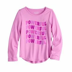 Girls 4-12 Jumping Beans® Long Sleeve Shirttail Active Graphic Tee Navy -Jumping Beans shop unnamed file 808