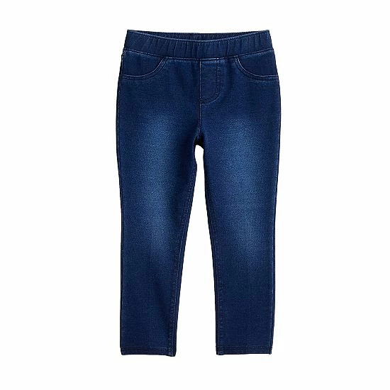 Girls 4-12 Jumping Beans® Colorful Pull-On Jeggings Black Hot Melt 9 Girls 4-12 Jumping Beans® Colorful Pull-On Jeggings Black Hot Melt - Image 9