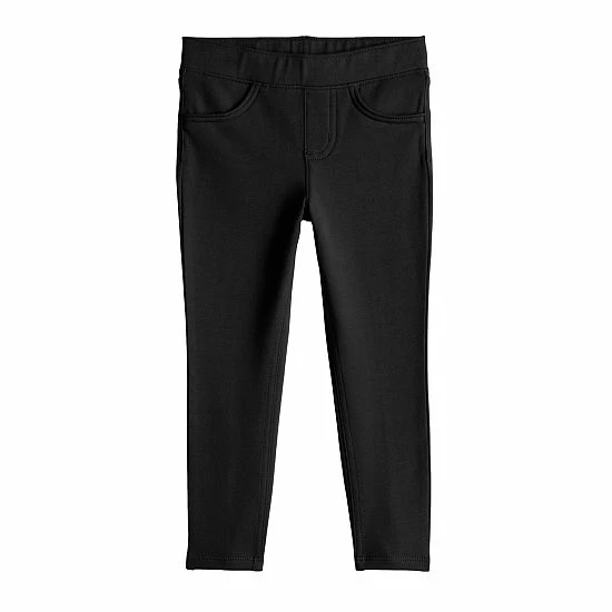 Girls 4-12 Jumping Beans® Colorful Pull-On Jeggings Black Hot Melt 12 Girls 4-12 Jumping Beans® Colorful Pull-On Jeggings Black Hot Melt - Image 12