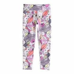 Girls 4-12 Jumping Beans® Active Leggings Purple Floral -Jumping Beans shop unnamed file 860
