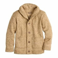 Toddler Boy Jumping Beans® Sweaterfleece Button Front Cardigan Exquiste Blue