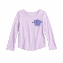 Toddler Girl Jumping Beans® Long Sleeve Embellished Pocket Tee Purple Dino 4 Toddler Girl Jumping Beans® Long Sleeve Embellished Pocket Tee Purple Dino -Jumping Beans shop unnamed file 903
