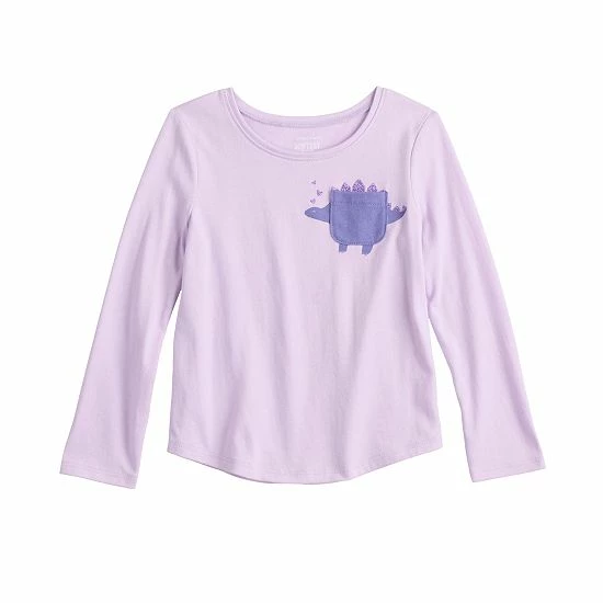 Toddler Girl Jumping Beans® Long Sleeve Embellished Pocket Tee Purple Dino Toddler Girl Jumping Beans® Long Sleeve Embellished Pocket Tee Purple Dino -Jumping Beans shop unnamed file 903