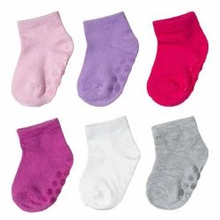 Baby / Toddler Jumping Beans® 6-pack Low-Cut Softest Socks Multi Pink -Jumping Beans shop unnamed file 908