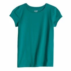 Girls 4-12 Jumping Beans® Core Tee Teal 4 Girls 4-12 Jumping Beans® Core Tee Teal -Jumping Beans shop unnamed file 938