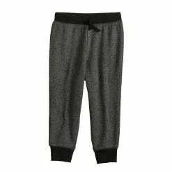 Toddler Boy Jumping Beans® Sweaterfleece Jogger Pants Dark Gray